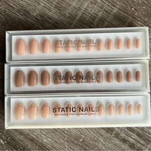 NWT Static Nails Sets (Neutrals)